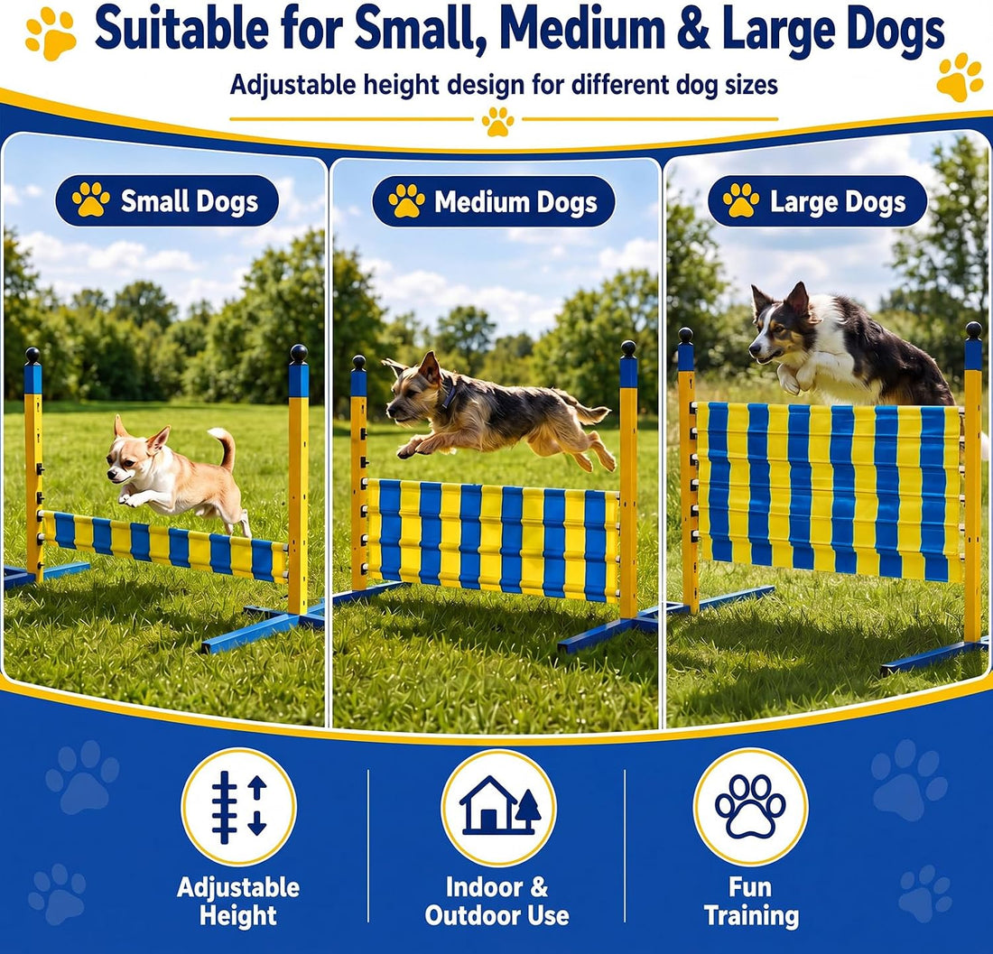 Silipull Dog Agility Jump Set