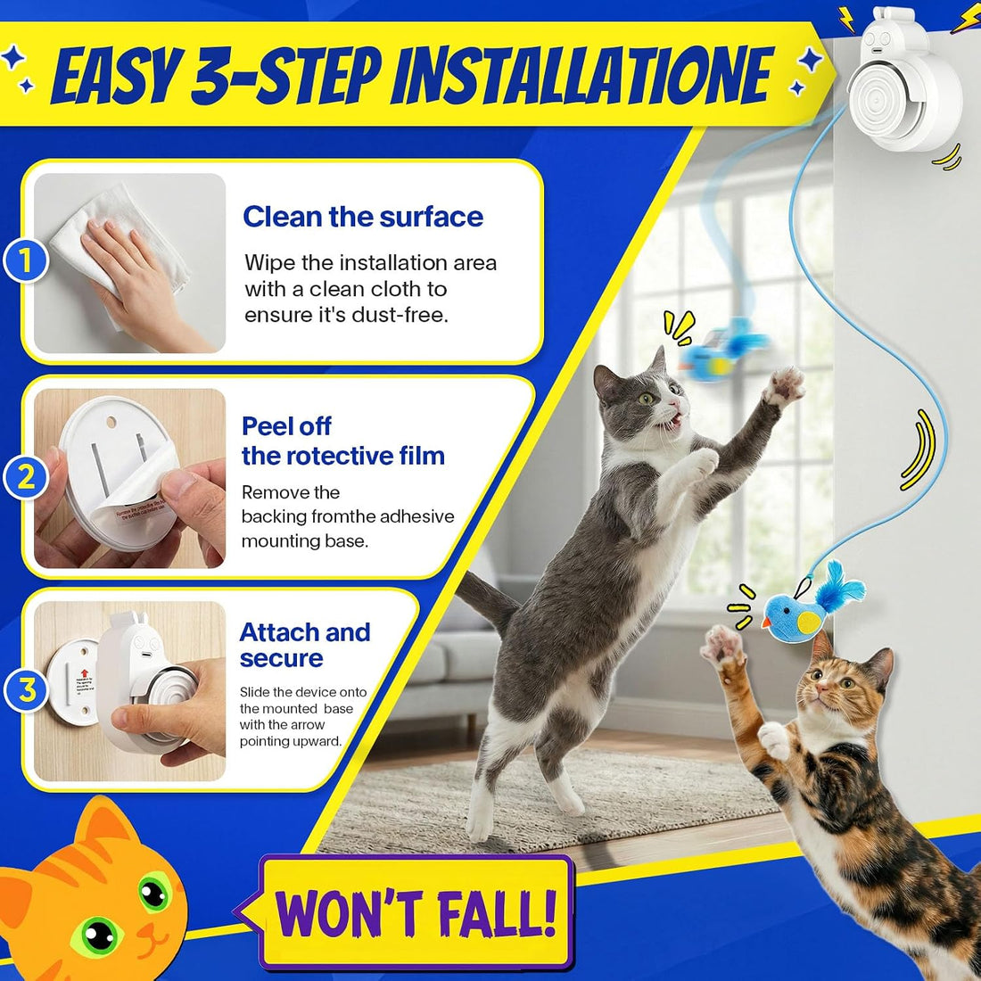 Interactive Cat Toys for Indoor Cats