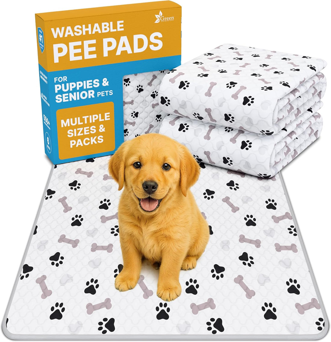GREEN LIFESTYLE Washable Pee Pads & Underpads