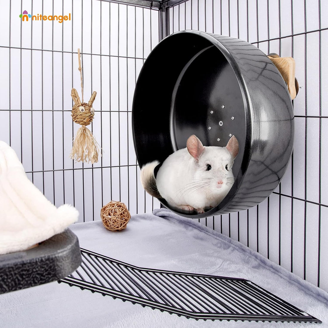 Niteangel 13.8'' Chinchilla Wheel