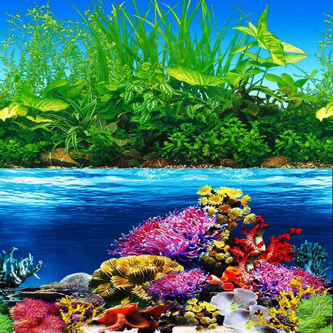 ELEBOX Aquarium Background Poster