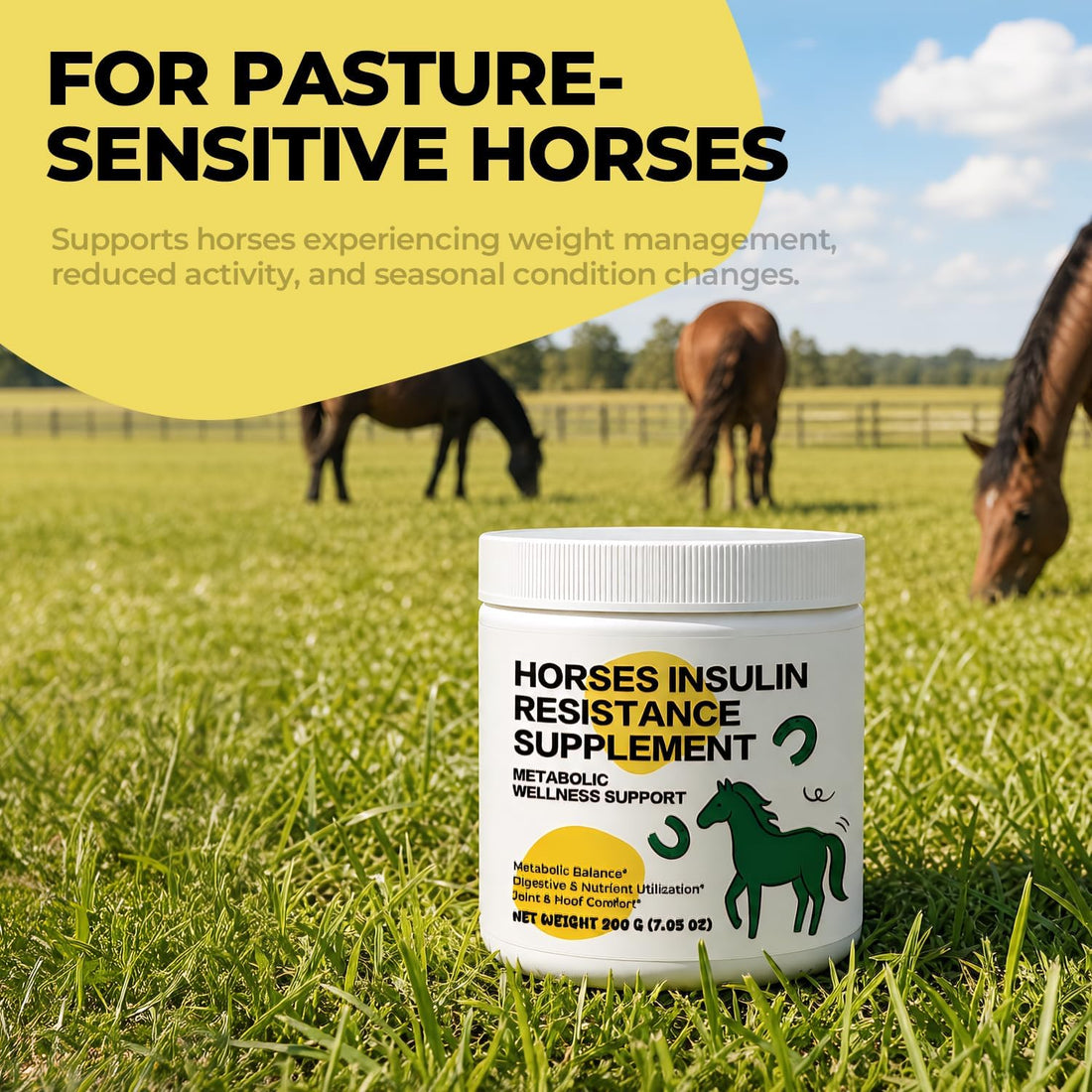 Insulin Resistance Supplement for Horses
