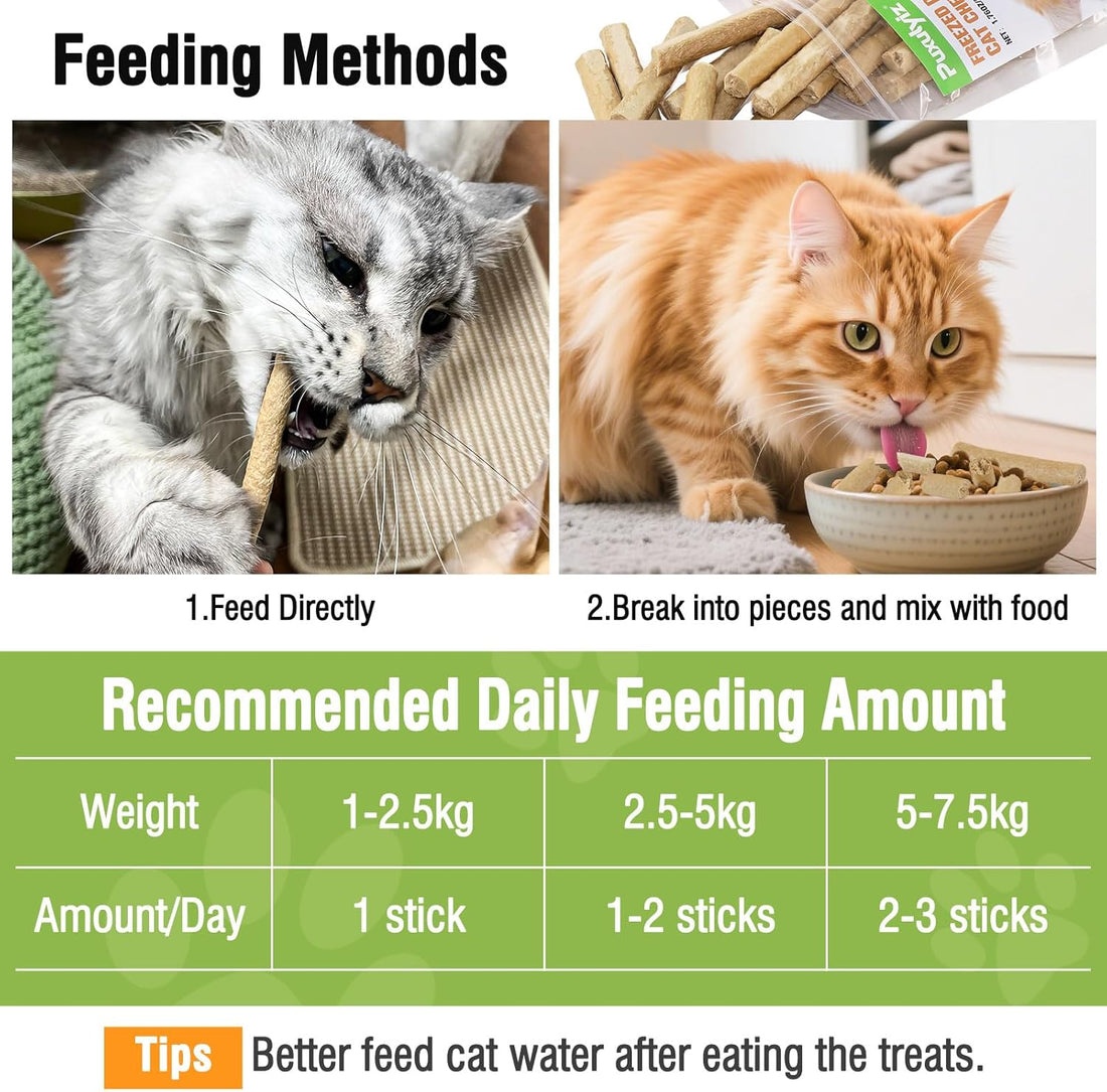 Freezed Dried Cat Chew Sticks
