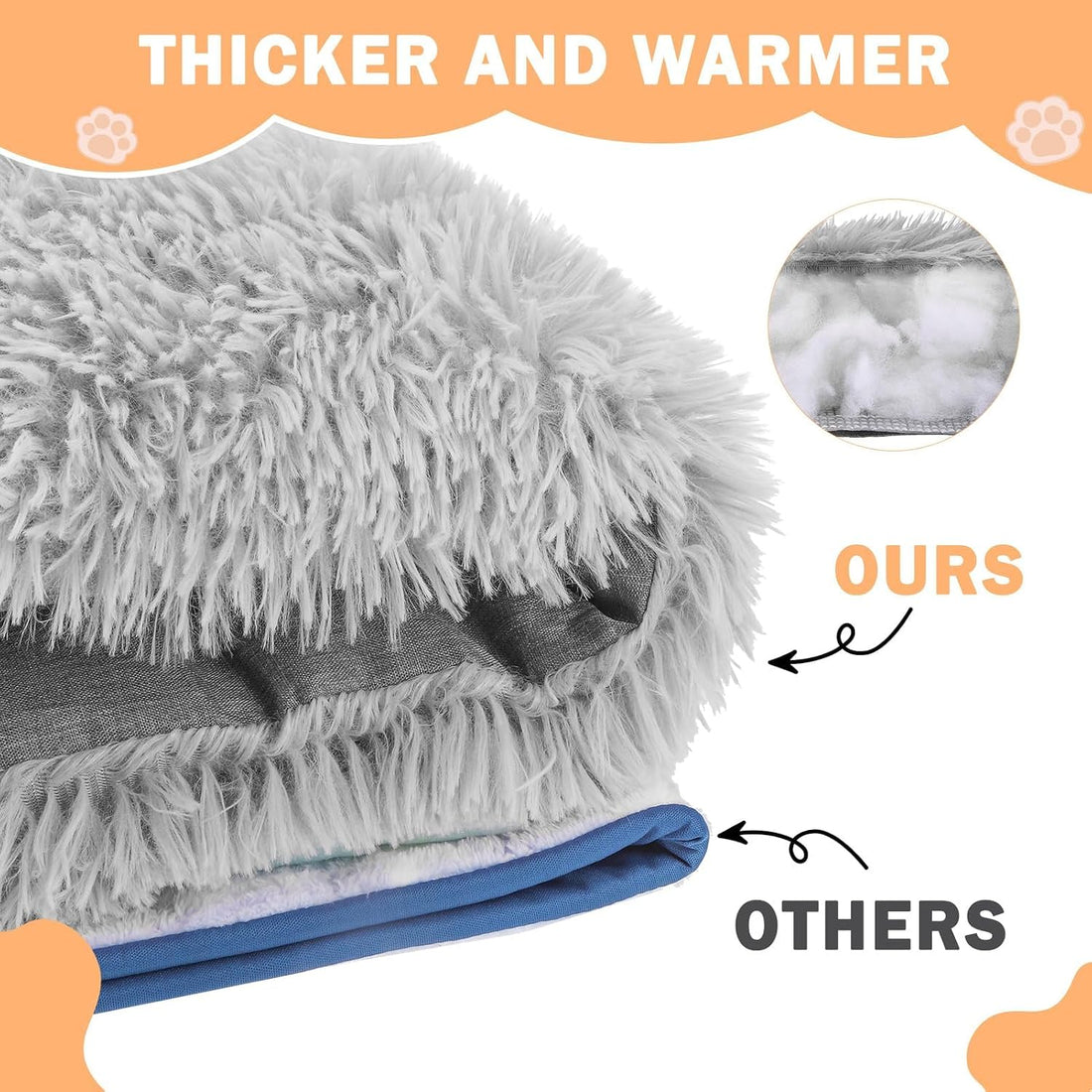SCENEREAL Self-Warming Cat Bed Mat for Cats Small Dogs
