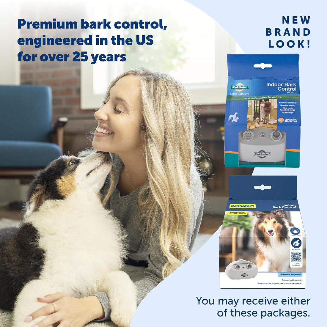PetSafe Indoor Ultrasonic Dog Bark Control, Up to 25 ft