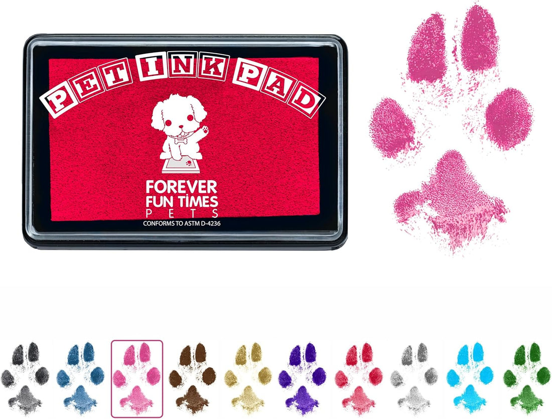 Pet Paw Print Impression Kit | Dog Ink Paw Print Kit