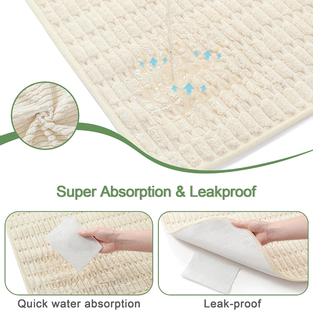 Washable Pee Pads for Dogs Puppy Pad, Cream White 40”x40” 2 Pack