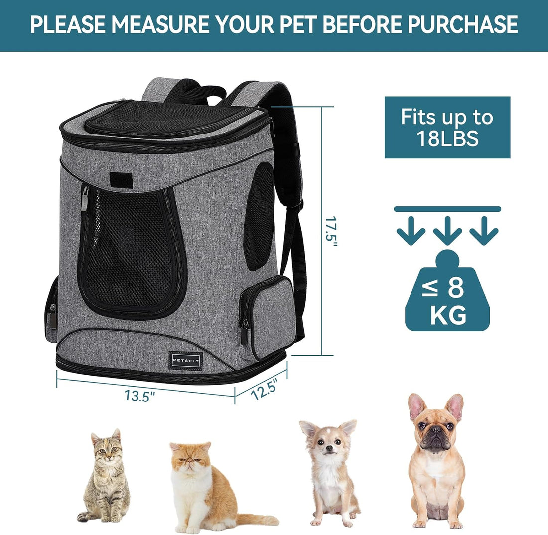 Petsfit Dog and Cat Backpack Carrier