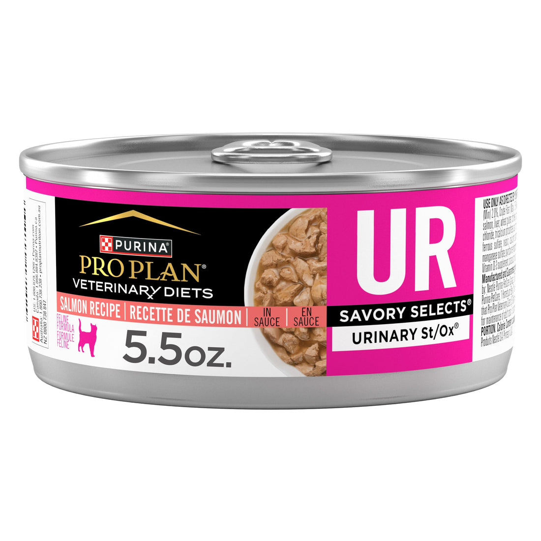 Purina Pro Plan Vet UR Urinary St/Ox Wet Cat Food, (24) 5.5 oz Cans