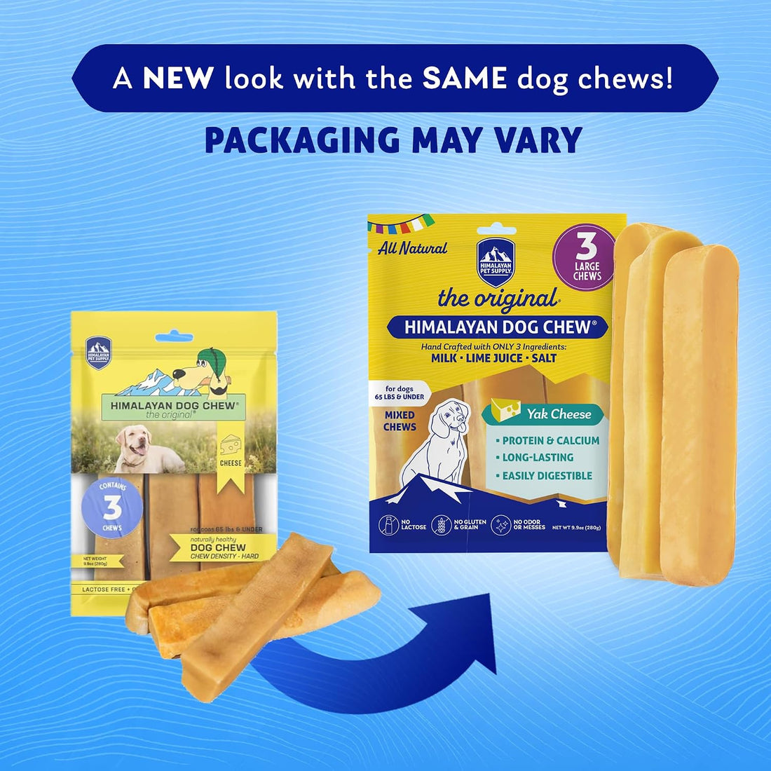 Himalayan Dog Chew, The Original Yak Cheese Dog Chews