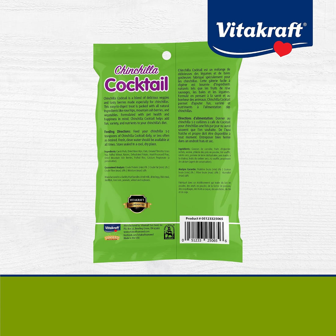 VitaKraft Vitakraft Chinchilla Cocktail Treat 4.5 oz.