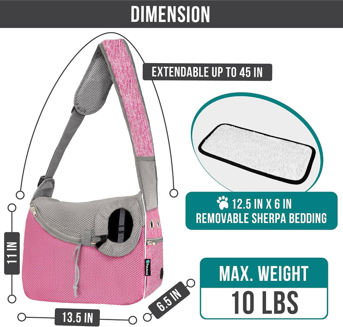 PetAmi Small Dog Sling Carrier