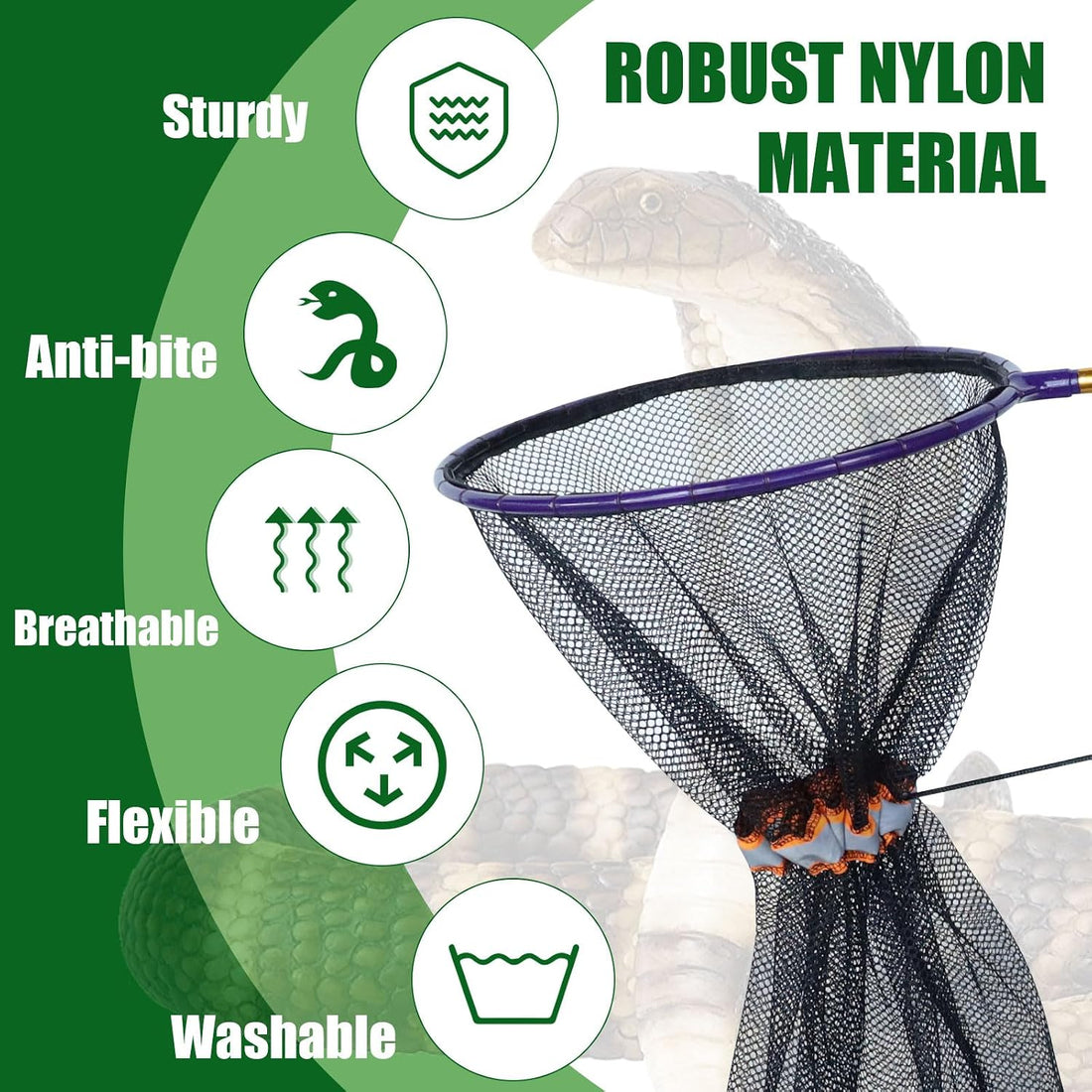 IC ICLOVER Snake Catcher Net
