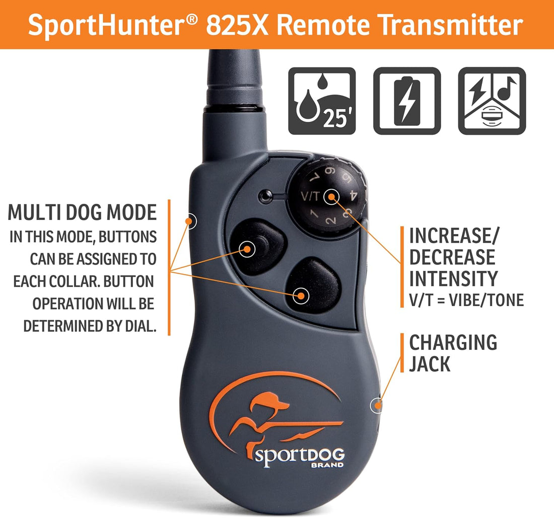 SportDOG SportHunter 825X Remote Dog Trainer, 1/2 Mile Range