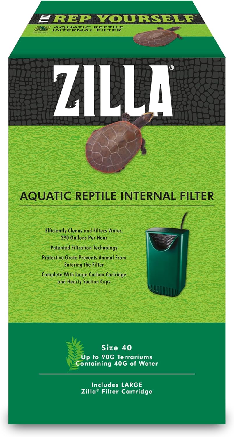 Zilla Aquatic Reptile Internal Filter for Turtles and Amphibians