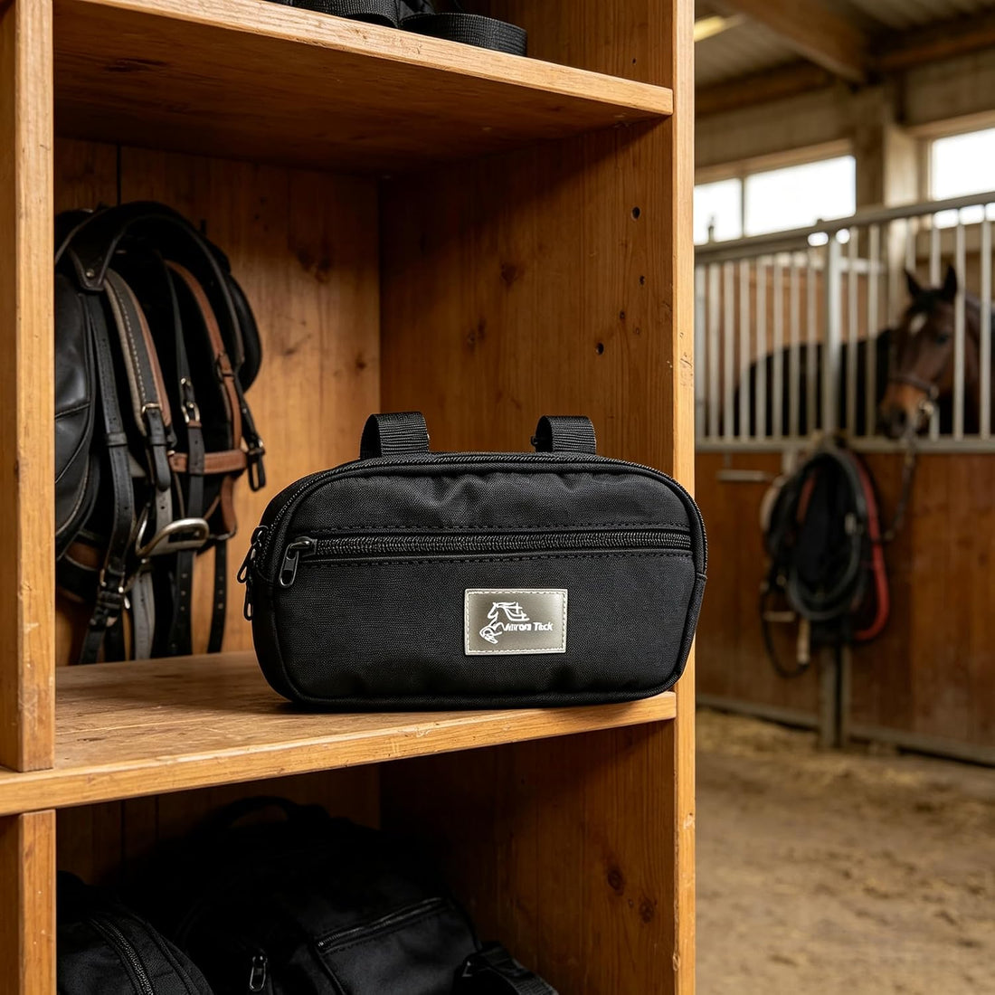 Saddle Bags for Horses, Saddle Horn Bag, Pommel Bag for Western Saddle