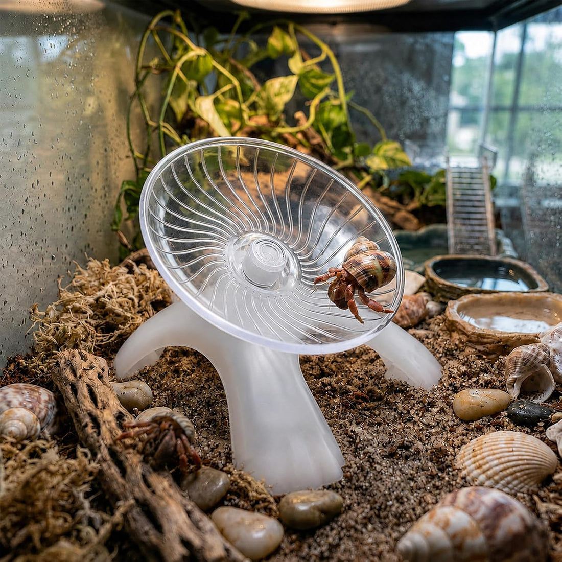 Hermit Crab Wheel Silent Running Exercise Wheel