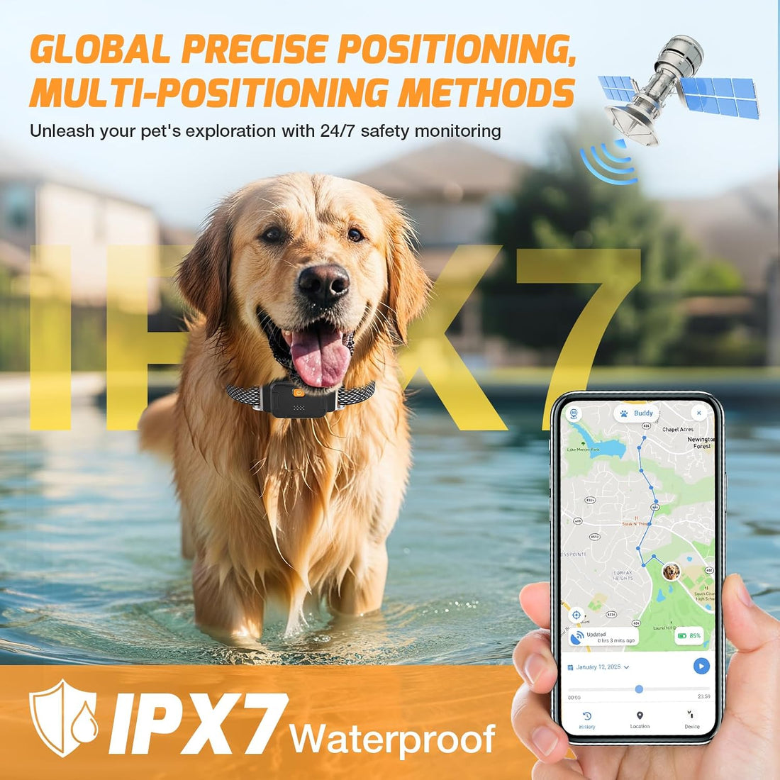 MASBRILL Electric Dog Fence with APP