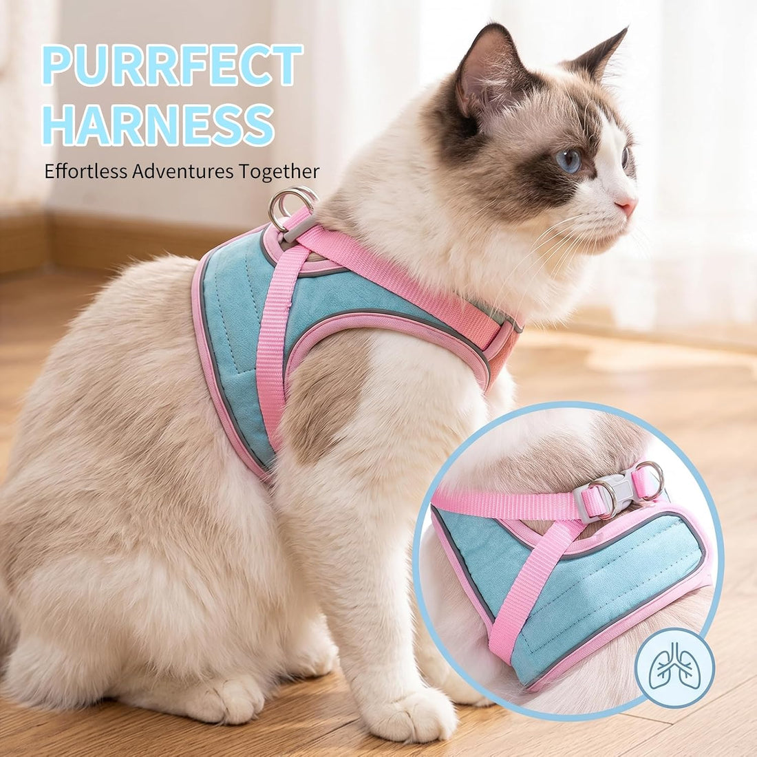 Cat Harness and Leash, Escape-Proof Cat Harness Set