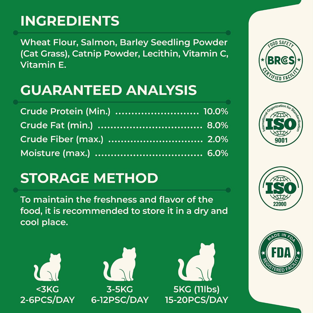Wellix Cat Grass Treats with Catnip, Hairball & Digestive Support, 13.05 oz