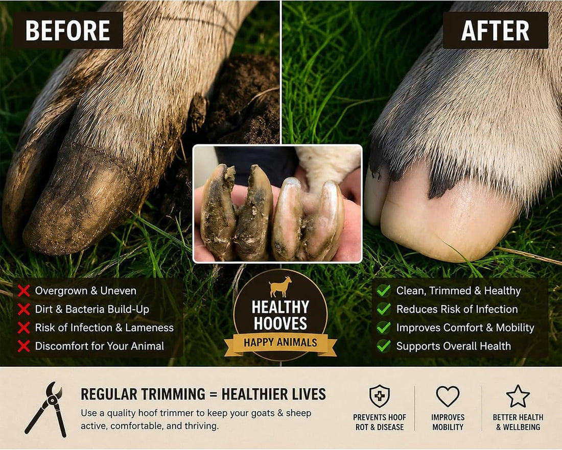 Goat Hoof Trimmers and Farrier Shears – Versatile Hoof, Wire