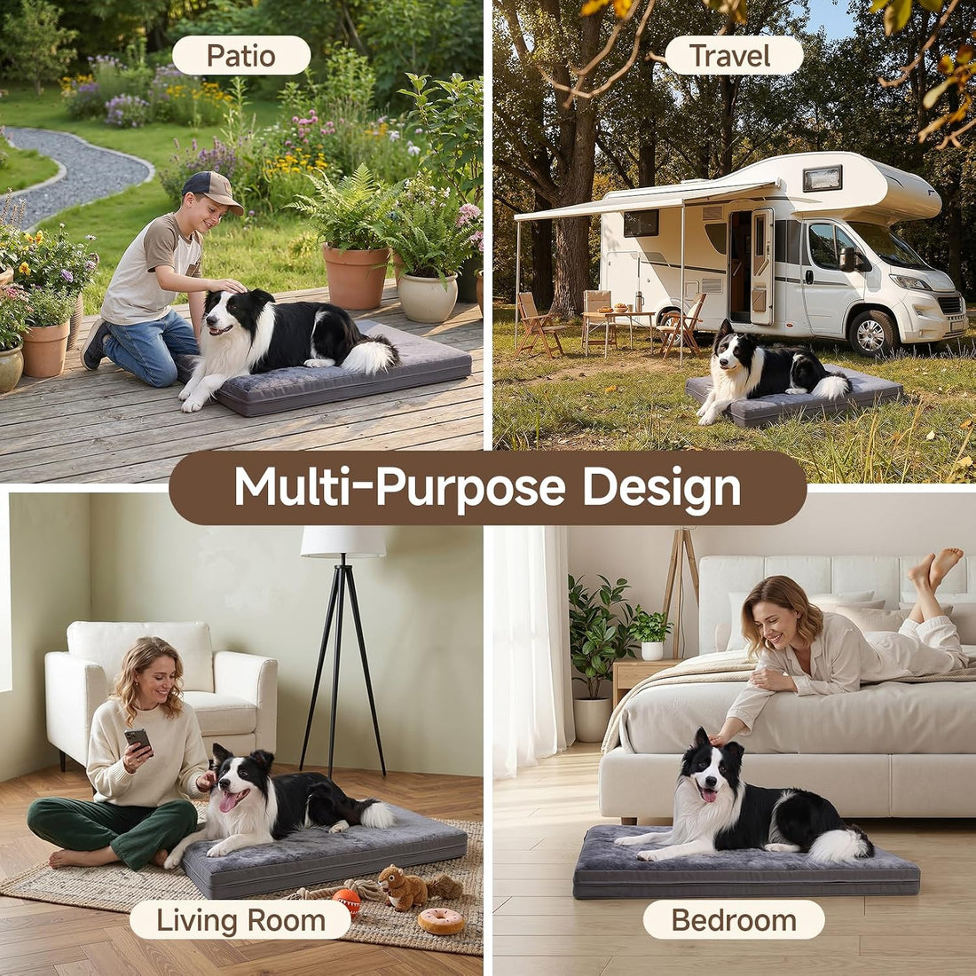Waterproof Dog Crate Bed Pad
