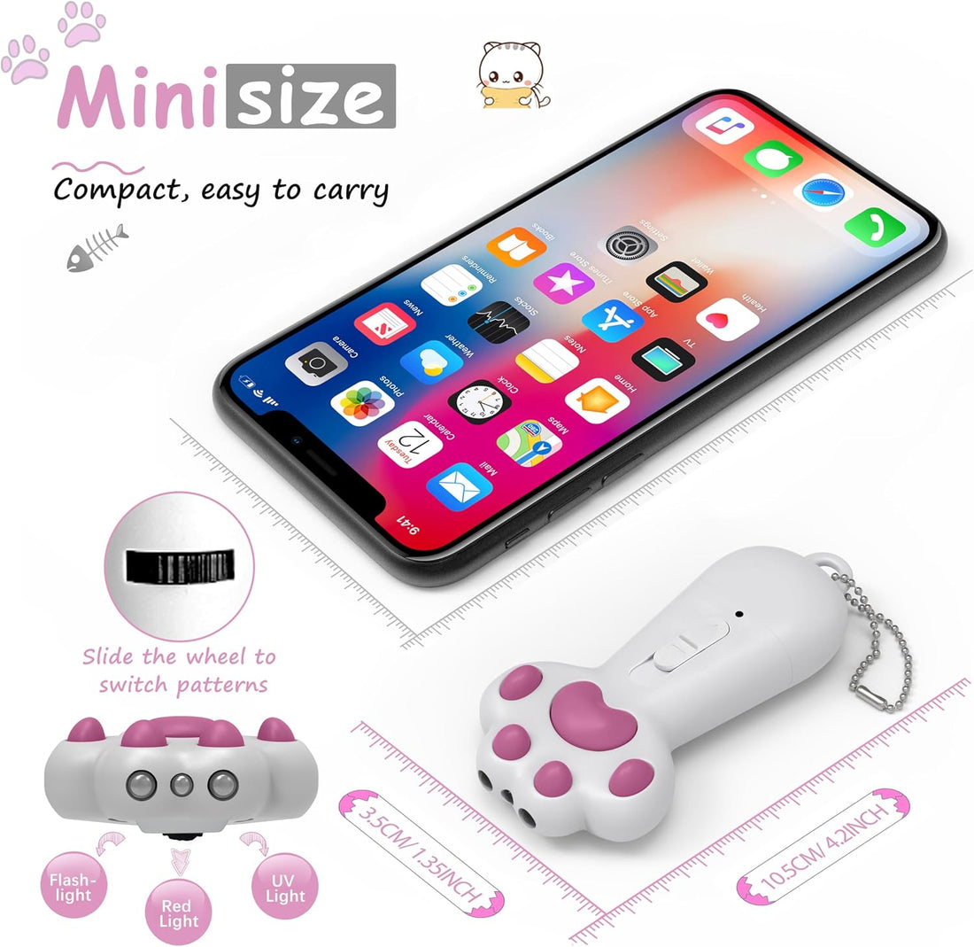FYNIGO Interactive Cat Toys for Indoor Cats and Dogs,7 in 1 USB