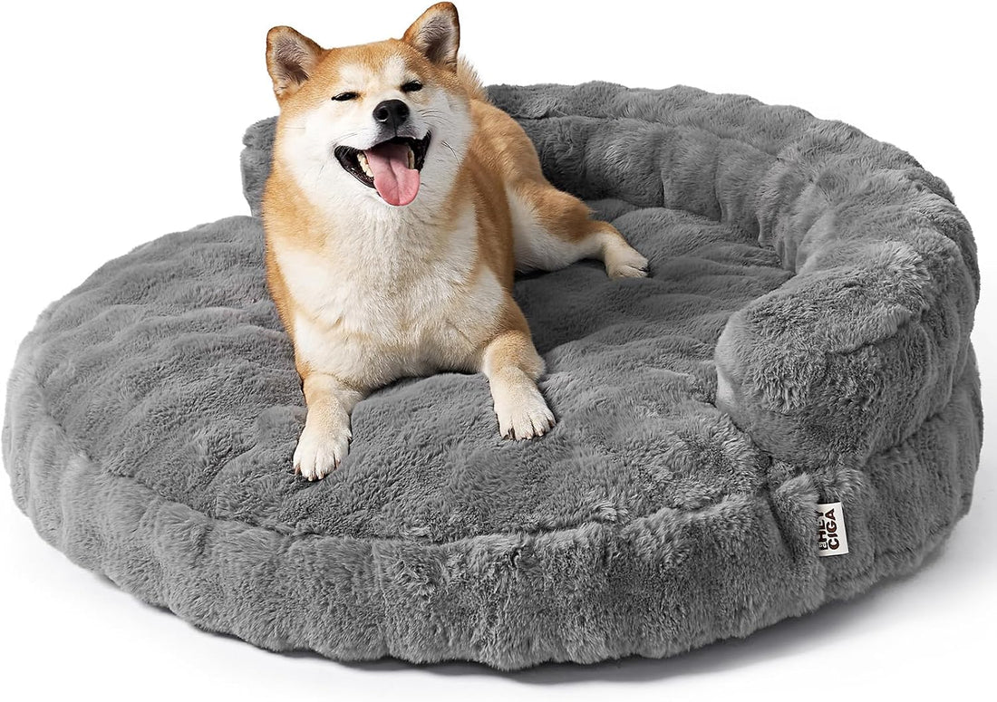 EHEYCIGA Soft Dog Couch Bed for Large Dog