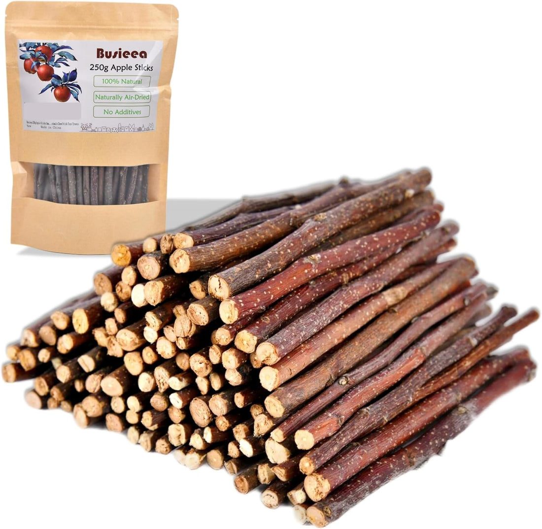 Apple Chew Sticks 100g Mini Molar Toys for Small Pets