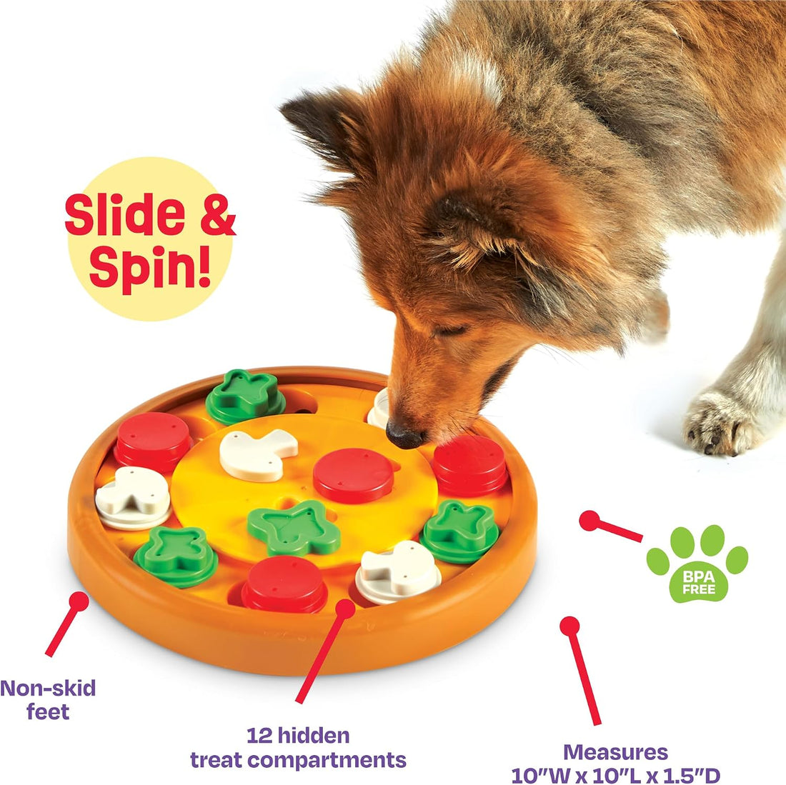 Brightkins Pizza Party Treat Puzzle
