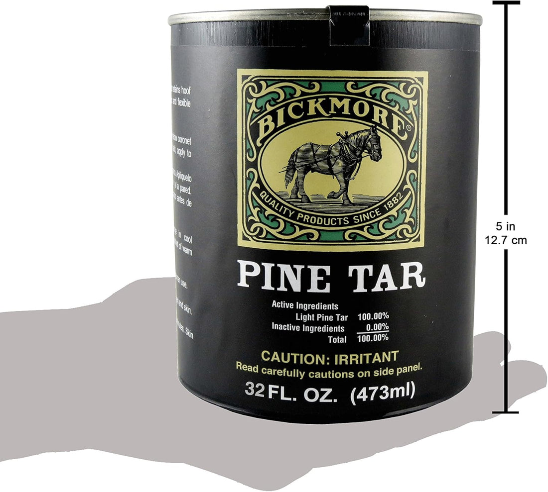 Bickmore Pine Tar 32oz - Hoof Care Formula for Horses