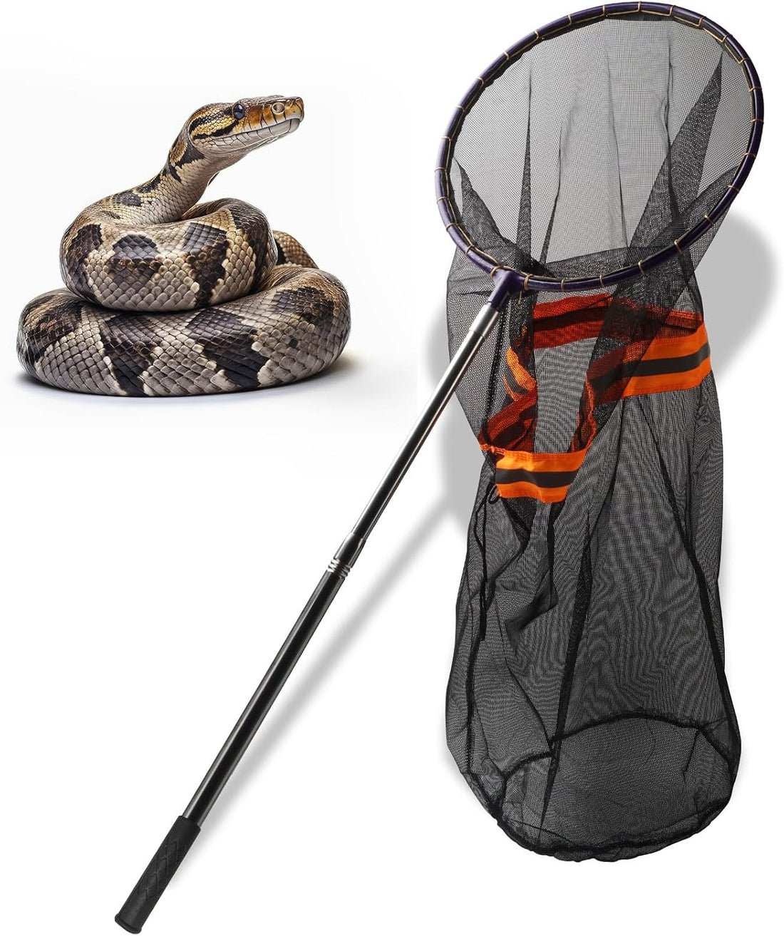Snake Catcher Hook Stick Tongs Grabber Catching Tool Picker Kit