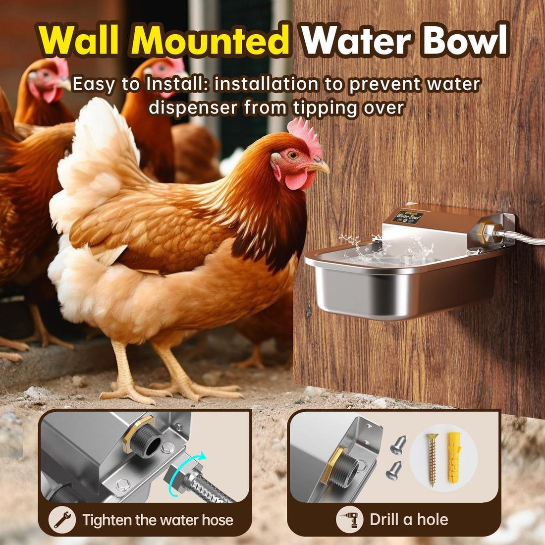 Automatic Water Dispenser for Dogs