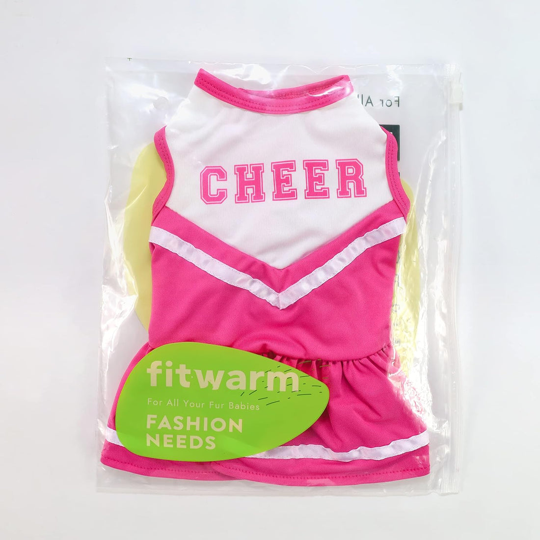 Fitwarm Cheerleader Dog Costume