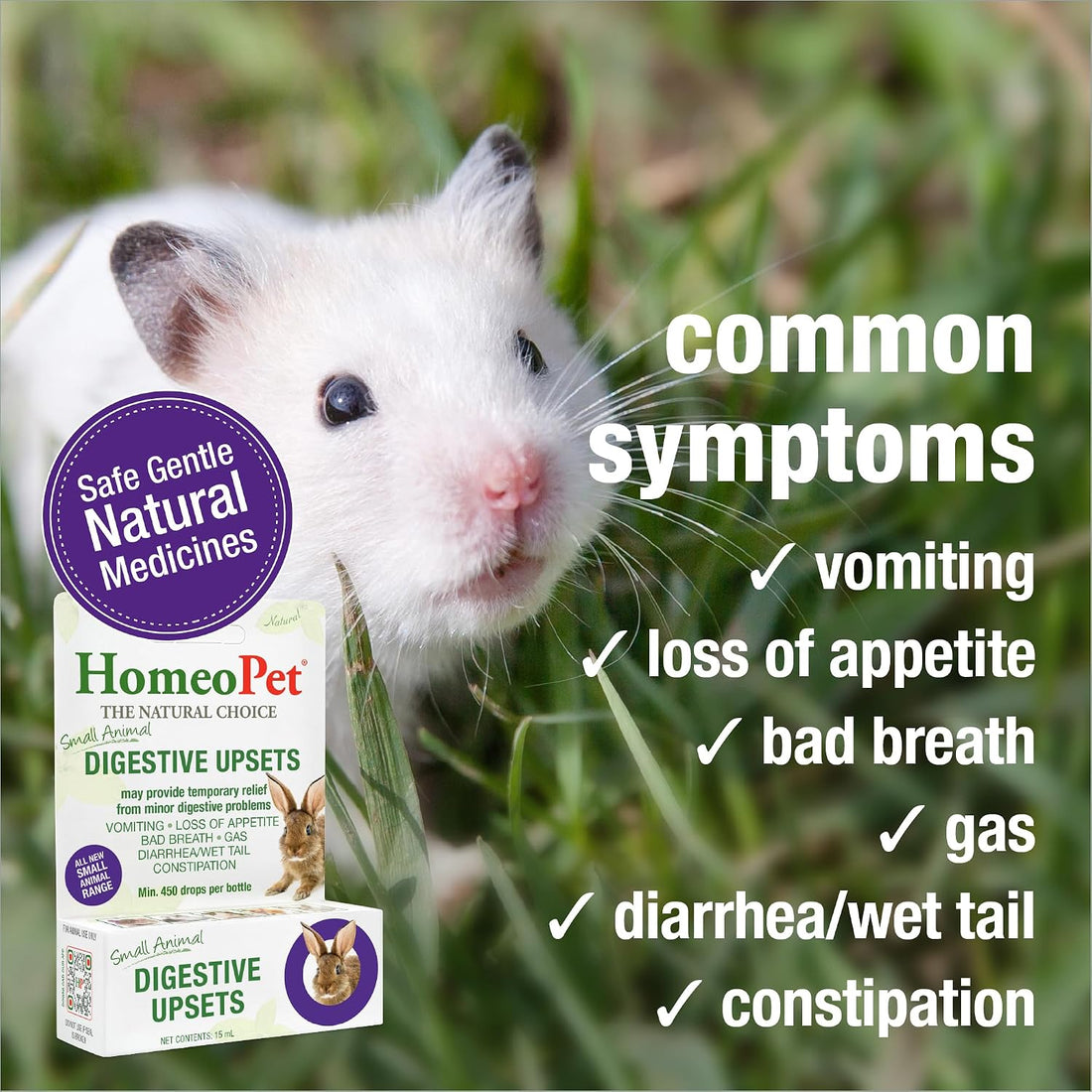 HomeoPet Small Animal Digestive Upsets, Supplement for Pets