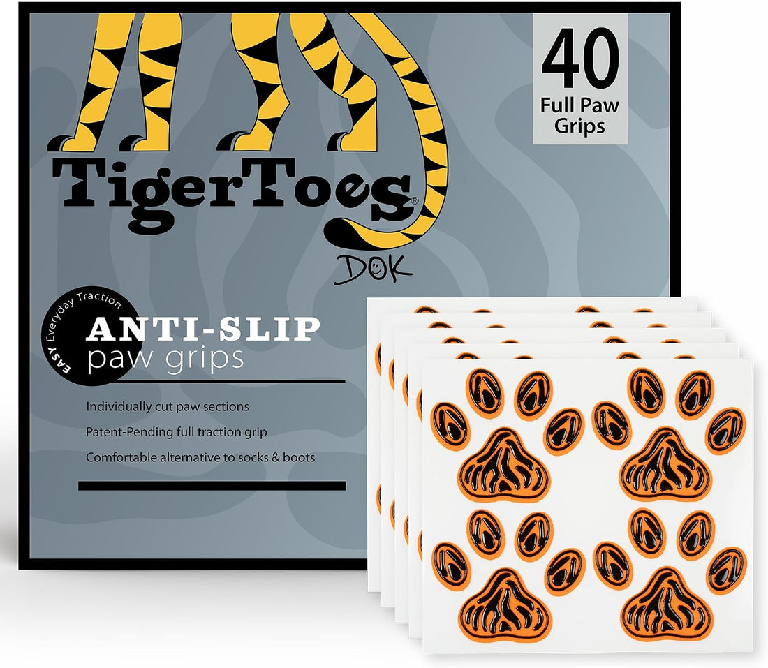 DOK TigerToes Premium Paw Grips for Senior Dogs