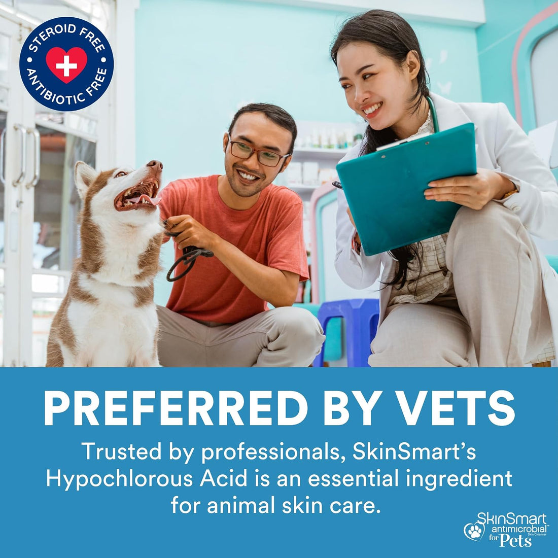 SkinSmart Antimicrobial Wound Care for Pets