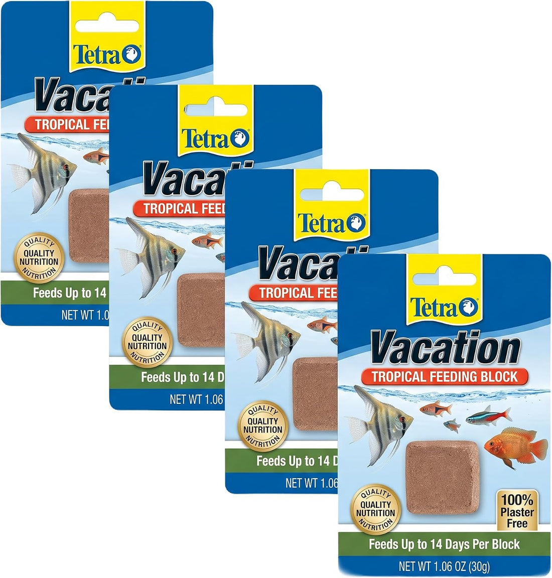 Tetra Vacation Food Slow-Release Feeder Block For Tropical Fish