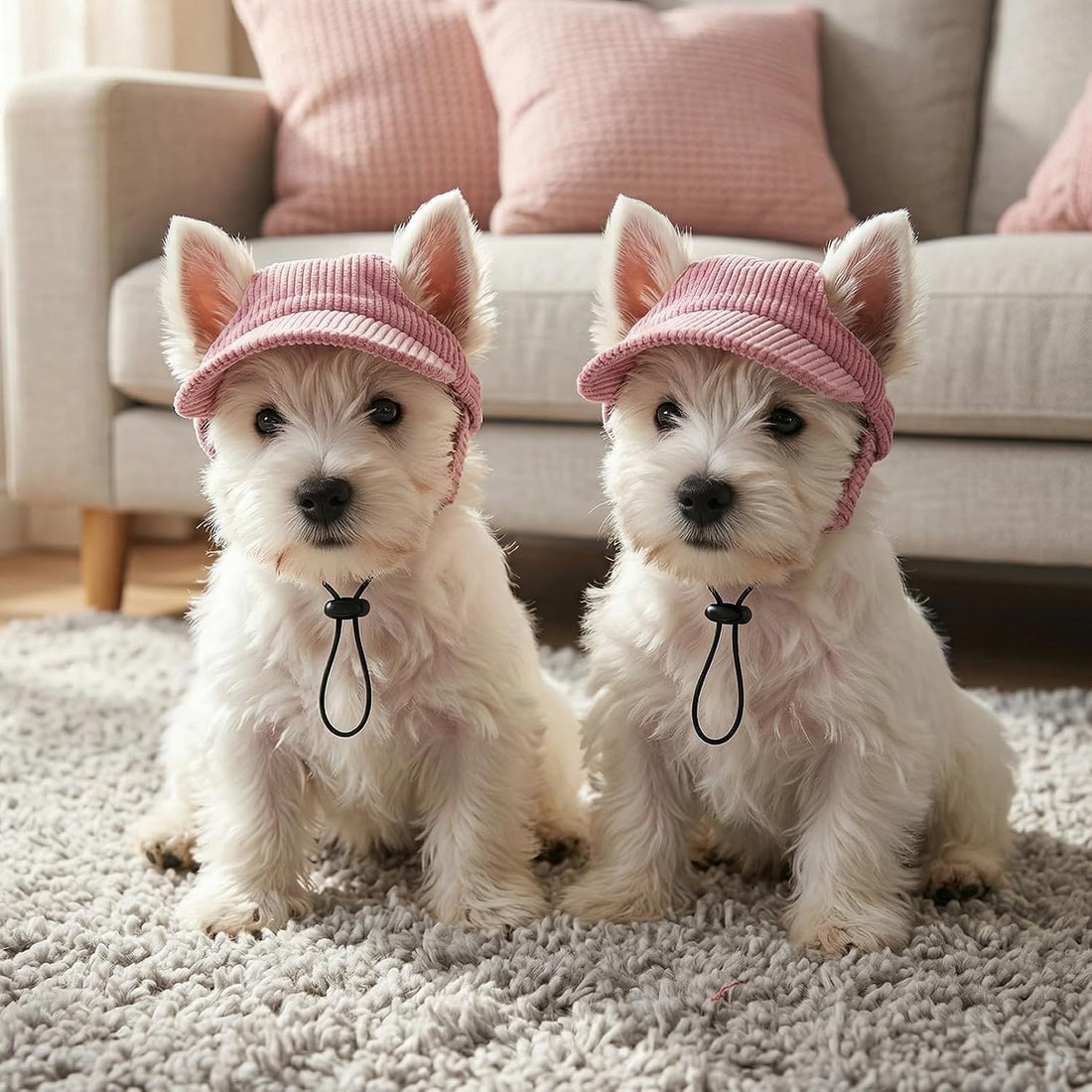 Rbenxia Dog Sun Hat with Ear Holes