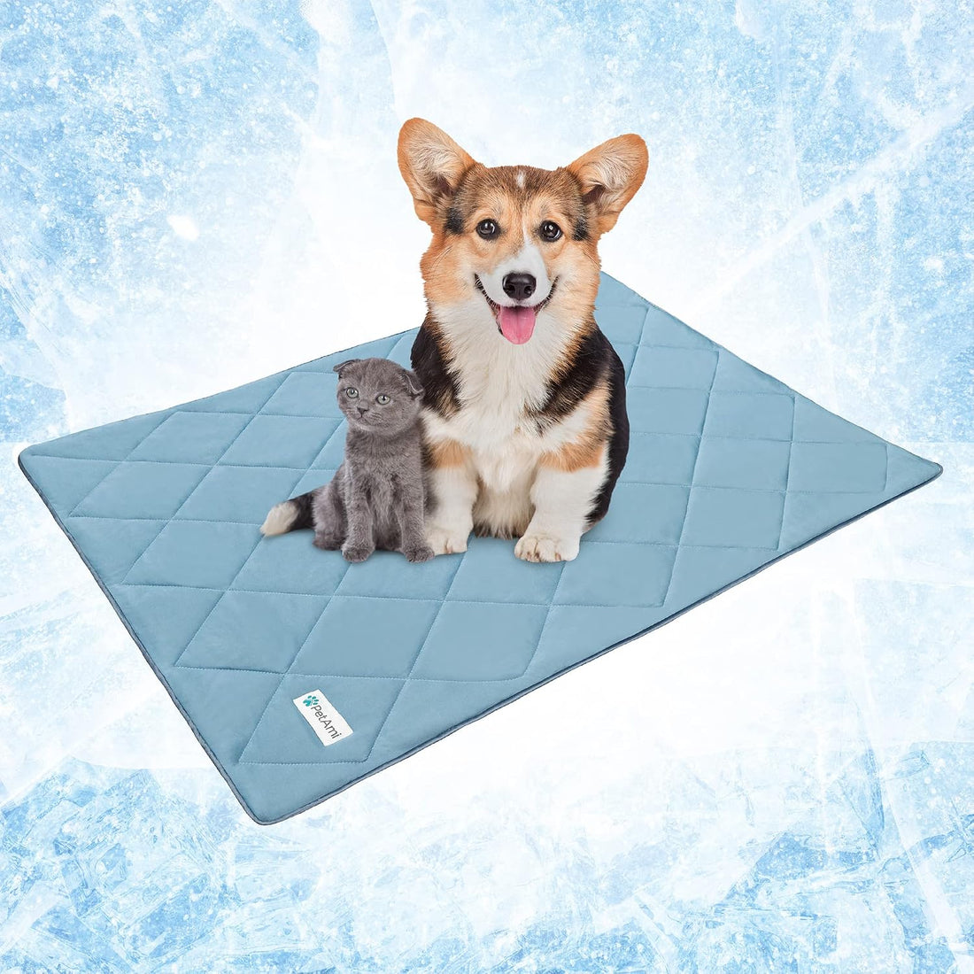 PetAmi Lightweight Cooling Blanket for Dogs & Cats