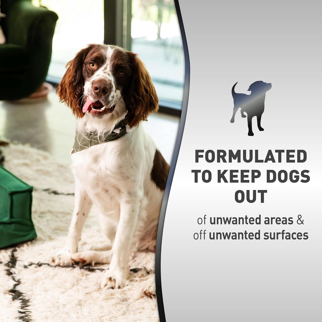 Nature's Miracle Dog Pet Block Repellent Spray, for Indoor Training