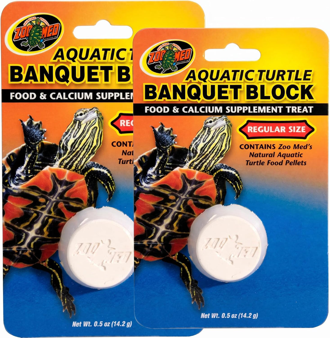 Zoo Med Aquatic Turtle Banquet Block , 0.5 Ounce (Pack of 1)