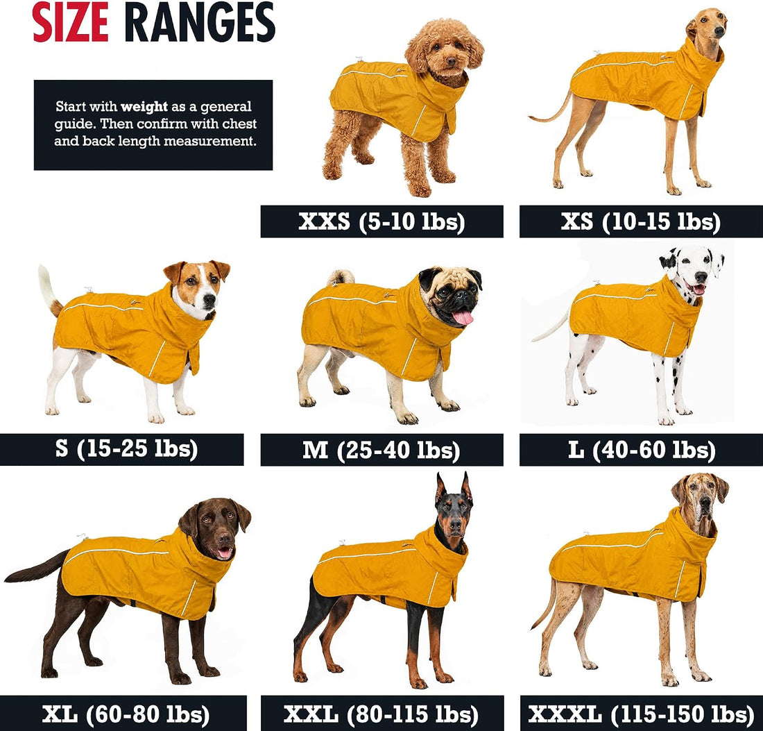 Tuff Pupper Waterproof Dog Raincoat