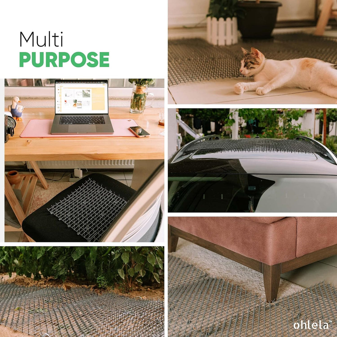 6.5ft Scat Mat for Cats - Cat Scat Mat