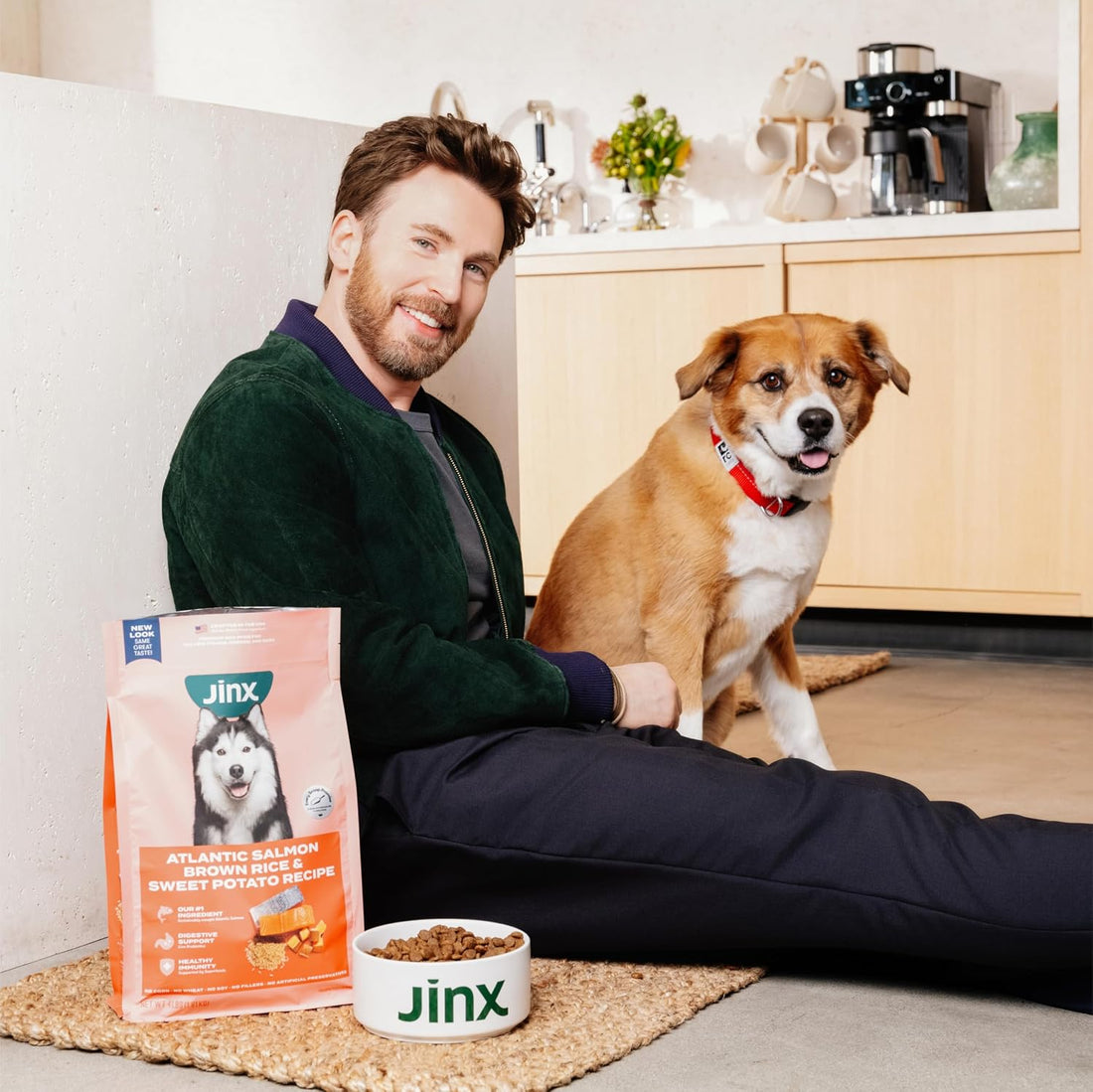 Jinx Chicken & Bacon Layers Jerky Dog Treats - Crunchy