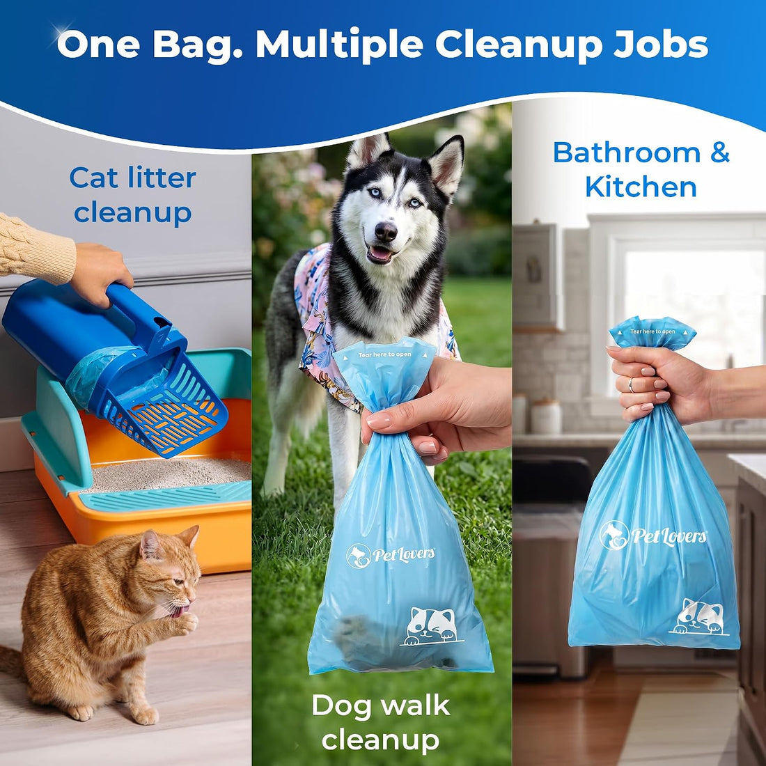 PetLovers Cat Litter Scooper Refill Bags