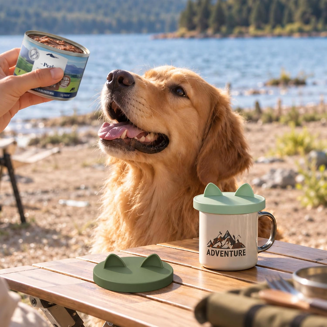 OHMO 2 Pack Pet Food Can Lids