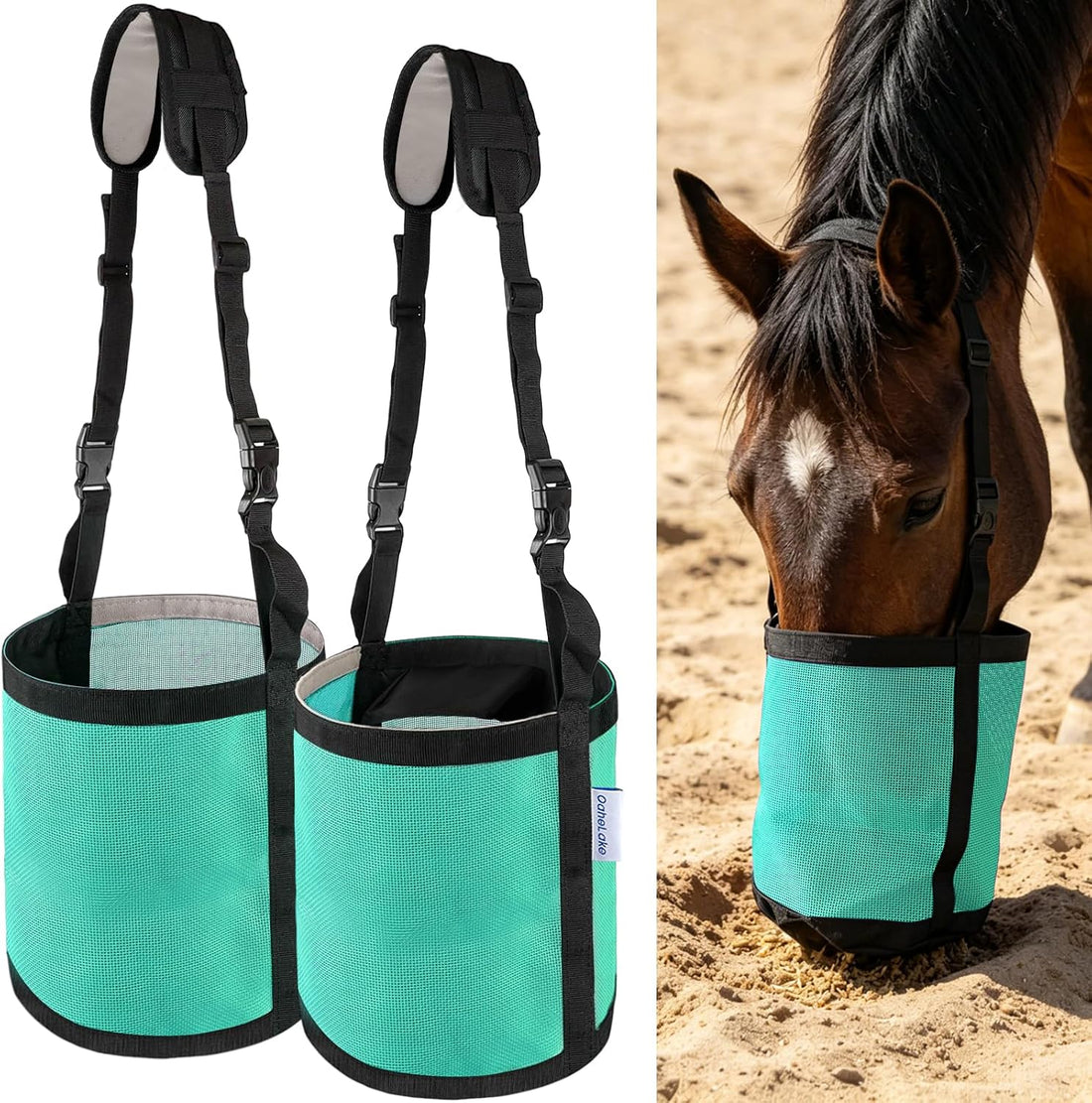 Horse Feed Bag for Grain Pack of 1