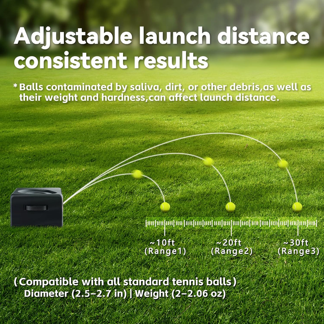 VKL Automatic Dog Ball Launcher Pro for Medium and Large Dogs