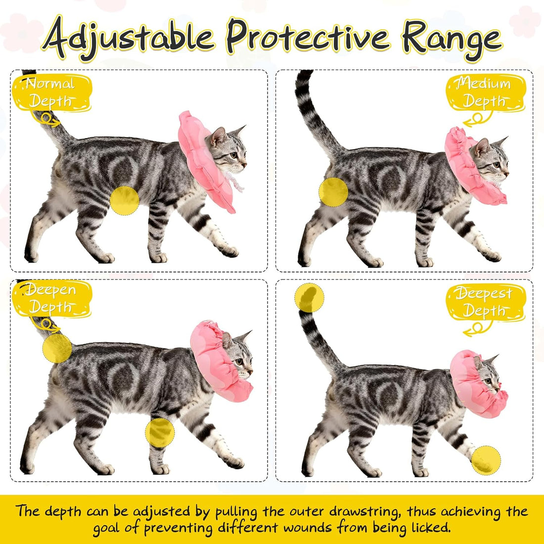 EXPAWLORER Cat Cone Collar Soft